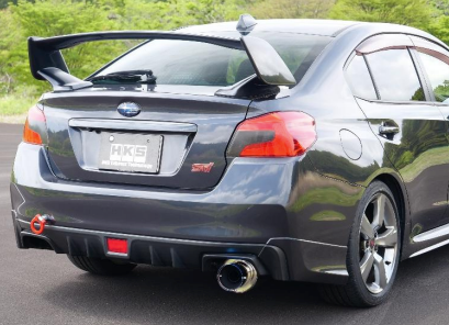 HKS Hi-Power Single Exit Cat Back 2015-2021 WRX / 2015-2021 STI