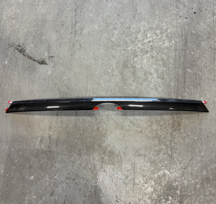 (Scratch and Dent) Subaru OEM Carbon Fiber Rear Trunk Lid Garnish 2022-2026 WRX