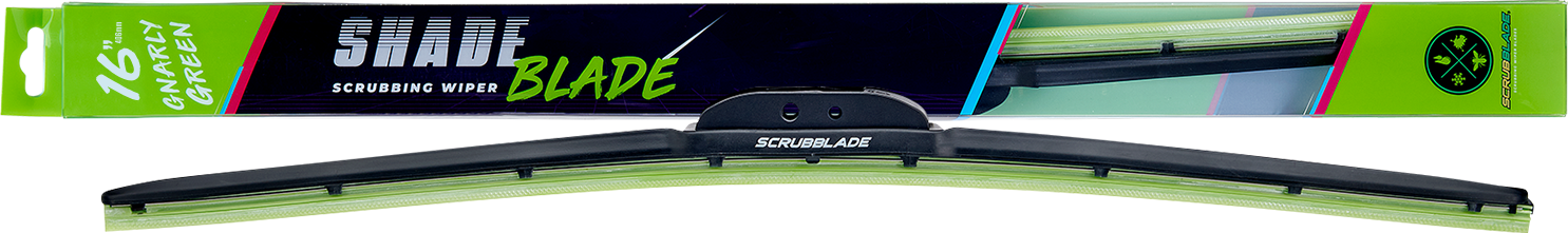 Scrubblade Gnarly Green ShadeBlade Wiper Blade