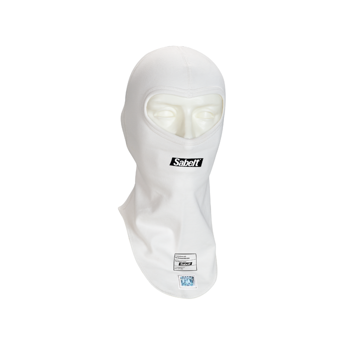 Sabelt UI-200 Racing Balaclava - Black / White