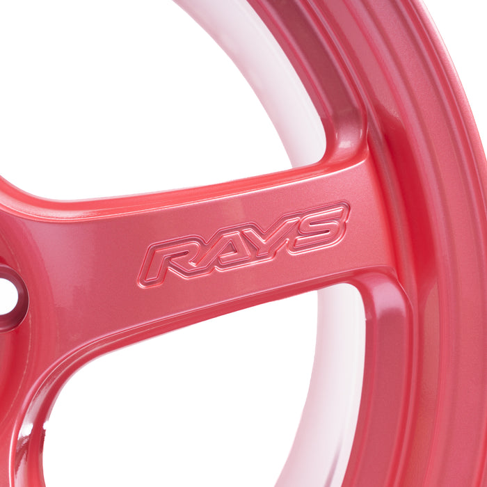 Gram Lights 57CR Sakura Pink Special Wheel Bundle 18x9.5 +38mm Offset 5x114.3