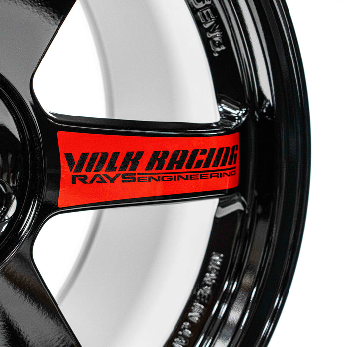 Volk Racing TE37SL Gloss Black 18x10.0+40mm 5x114.3 2015-2024 WRX / 2011-2021 STI