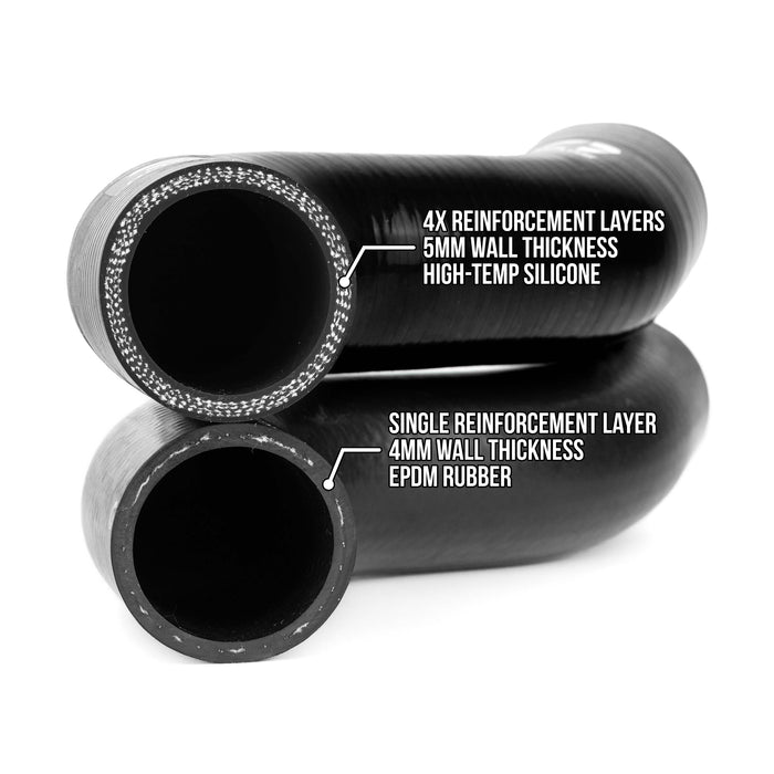 Overtake Radiator Hose Kit Black 2005-2009 Legacy GT / Outback XT
