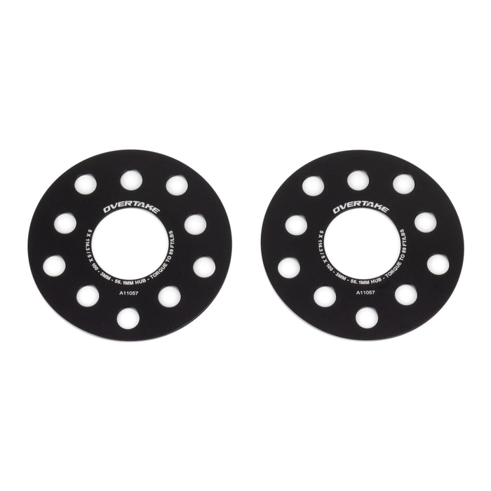 Overtake 3mm Wheel Spacer Pair 5x100 / 5x114.3