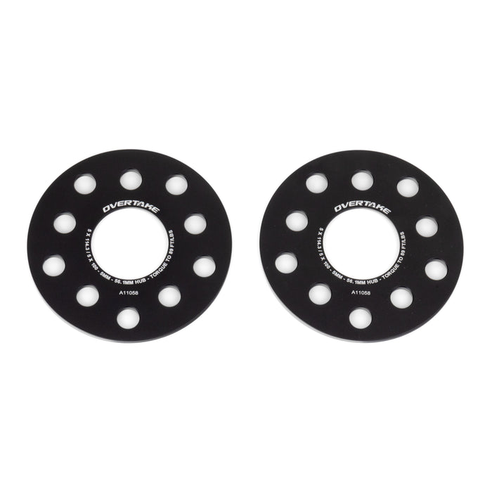 Overtake 5mm Wheel Spacer Pair 5x100 / 5x114.3