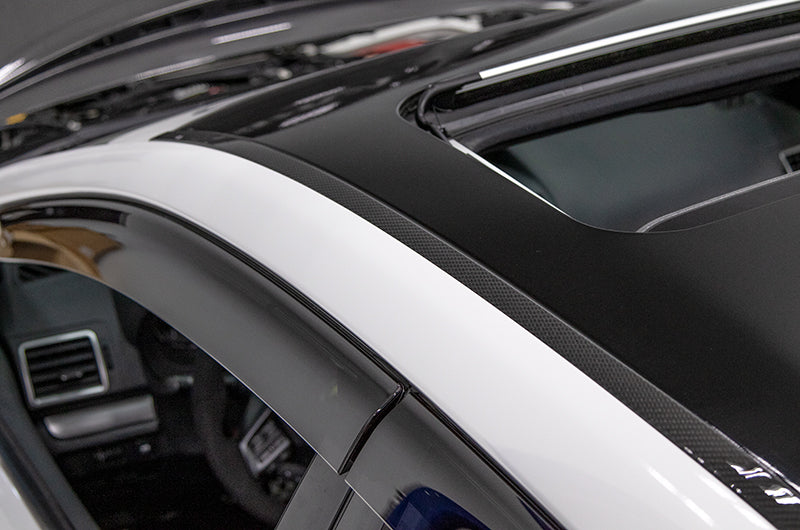 OLM LE Dry Carbon Rain Channel Guard Trim 2015-2021 WRX / STI
