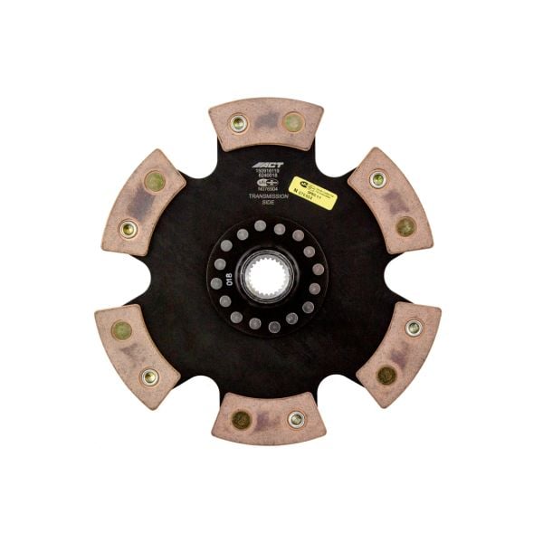 ACT 6 Pad Rigid Race Clutch Disc 06-26 WRX / 04-21 STI / 13-21 BRZ / 05-12 Legacy GT / 05-09 Outback XT / 06-08 Forester XT / 06 Baja - 6240018 - Subimods.com
