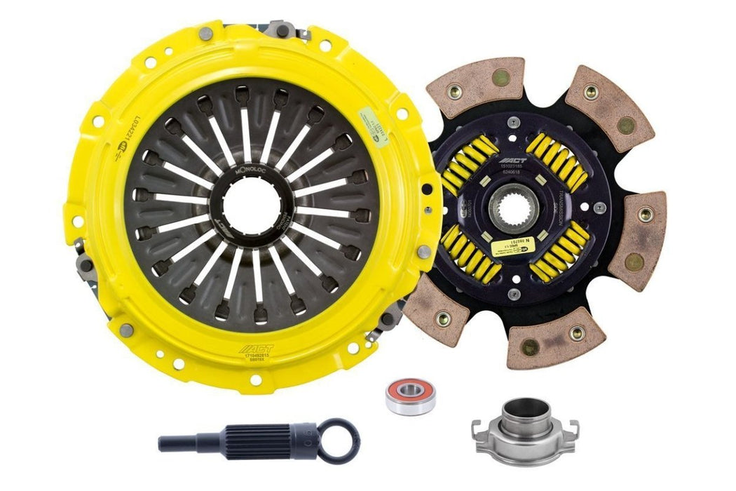 ACT Extreme Race Sprung 6 Pad Clutch 2004-2021 STI / 2007-2009 Legacy GT Spec B - SB10-XTG6 - Subimods.com