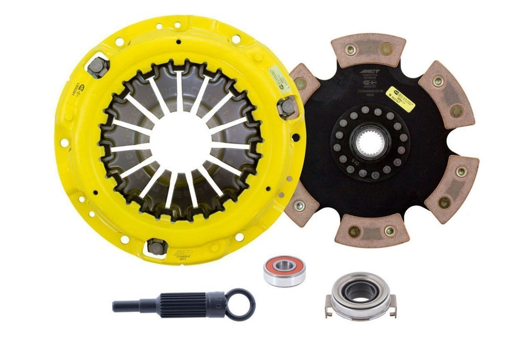 ACT Heavy Duty Race Rigid 6 Pad Clutch 06-17 WRX / 05-12 Legacy GT / 2006 Spec B / 06-08 Forester XT - SB5-HDR6 - Subimods.com