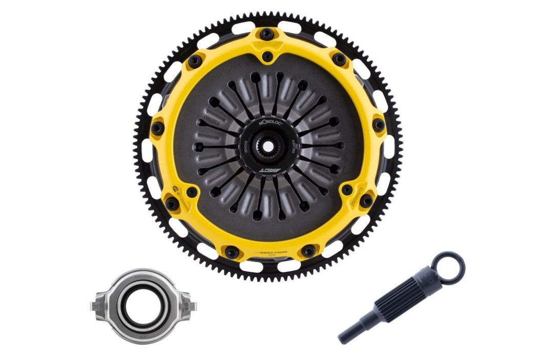 ACT Mod Twin 225 Heavy Duty Rigid Race Twin Disk Clutch Kit 2004-2021 STI - T1R-S07 - Subimods.com