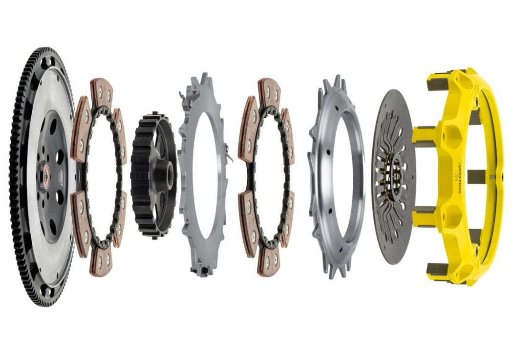 ACT Mod Twin 225 Heavy Duty Rigid Race Twin Disk Clutch Kit 2004-2021 STI - T1R-S07 - Subimods.com