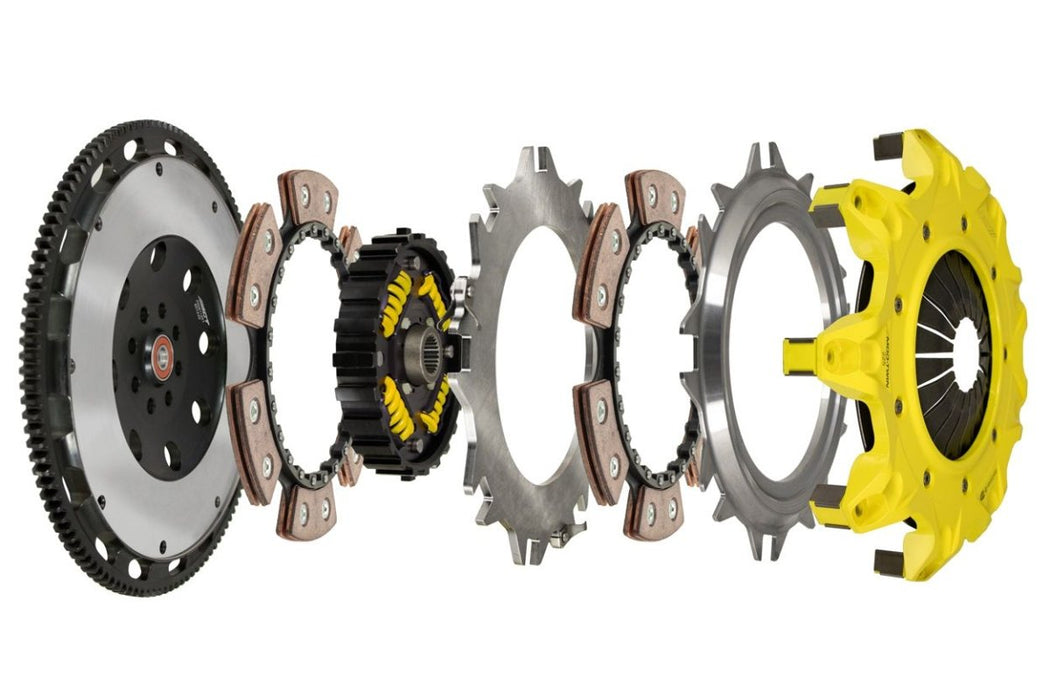 ACT Mod-Twin 225 Heavy Duty Sprung Race Twin Disk Clutch Kit 2006-2026 WRX / 2005-2012 Legacy GT / 2006-2008 Forester XT - T1RS-S01 - Subimods.com