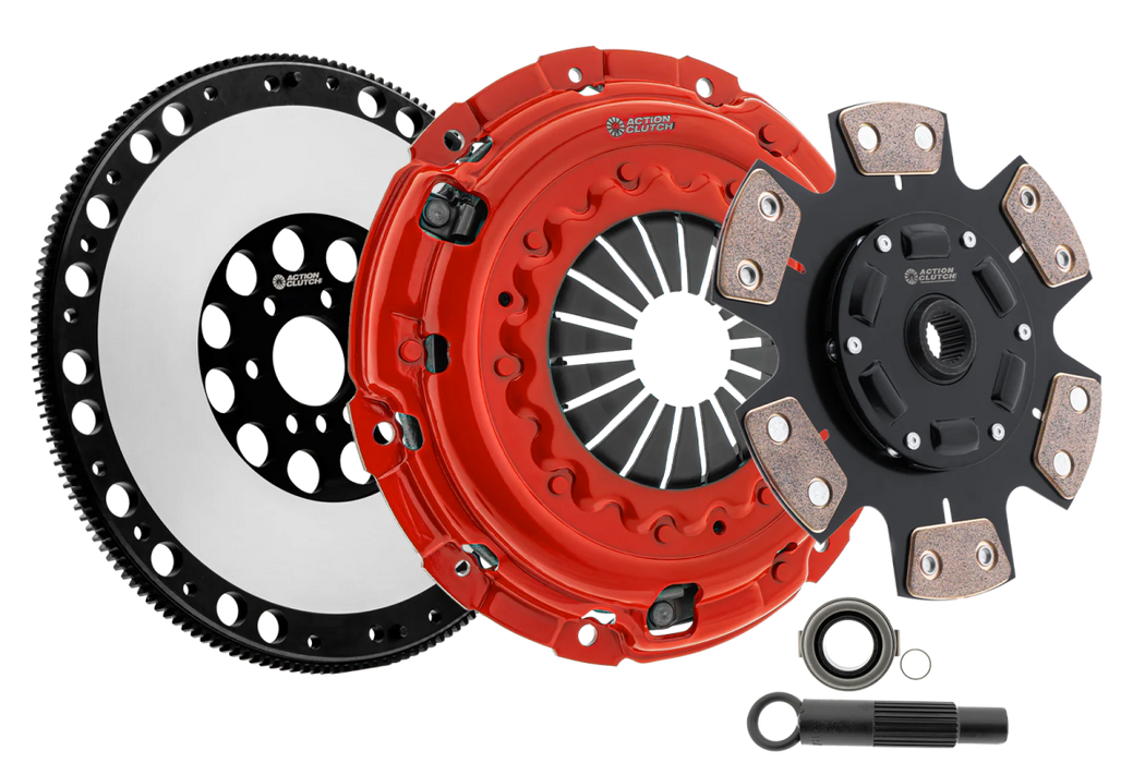 Action Clutch Stage 5 Clutch Kit w/ Lightweight Flywheel 2005 - 2012 Legacy GT w/ 2.5L Engine Turbo - ACR - 1848 - Subimods.com