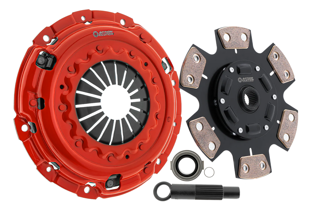 Action Clutch Stage 6 Clutch Kit 6 Puck 1993 - 2017 Impreza / 2003 - 2006 Baja Non Turbo / 1998 - 2003 Forester / 2000 - 2012 Outback - ACR - 1800 - Subimods.com