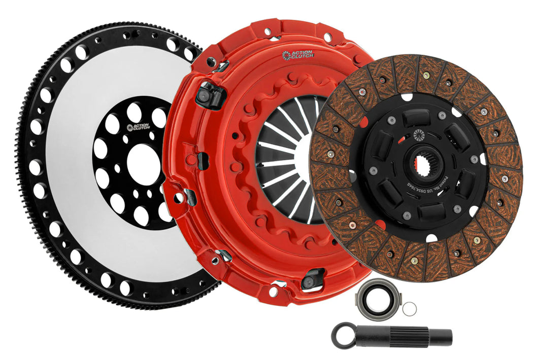 Action Stage 2 Clutch Kit w/ Lightweight Flywheel 2006 - 2024 WRX - ACR-1817-FW - Subimods.com