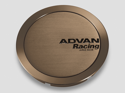 Advan Full Flat Center Cap 73mm Umber Bronze - V3219 - Subimods.com
