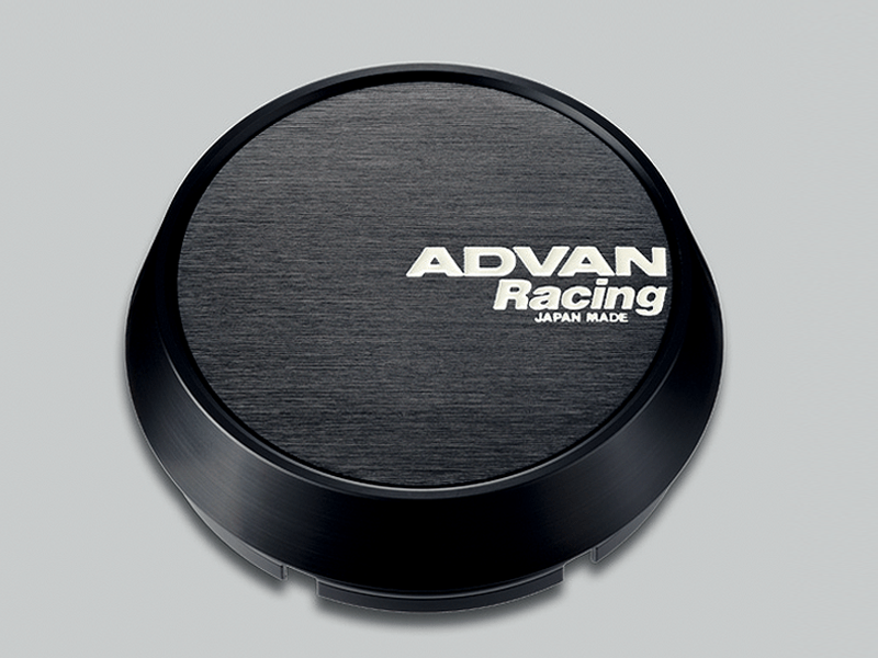 Advan Medium Height Center Cap 73mm Black - Z9934 - Subimods.com