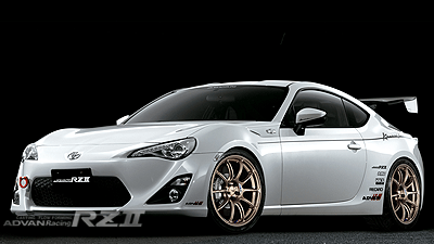 大幅値下げ早い者勝ち‼︎advan racing RZ Pro for 86BRZ ADVAN 86 BRZ ADVAN Racing RZII アドバン
