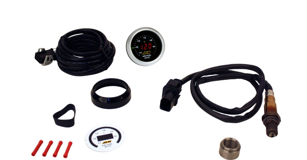 AEM UEGO Digital Wideband Controller AFR Gauge Kit - 30 - 4110 - Subimods.com