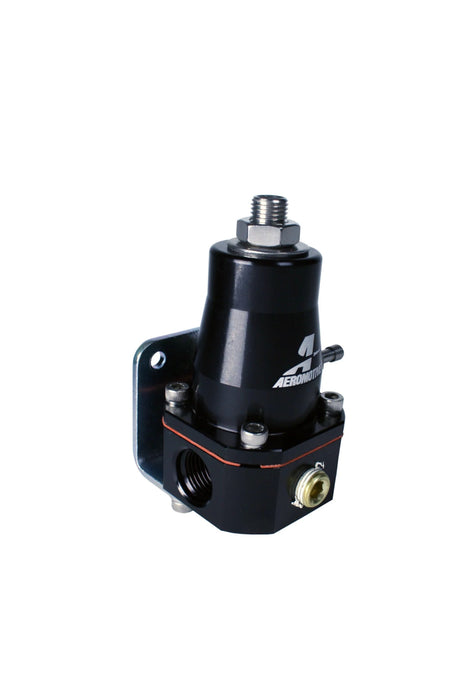 Aeromotive Compact Fuel Pressure Regulator Black ORB - 6 - 13136 - Subimods.com