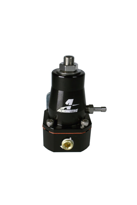 Aeromotive Compact Fuel Pressure Regulator Black ORB - 6 - 13136 - Subimods.com