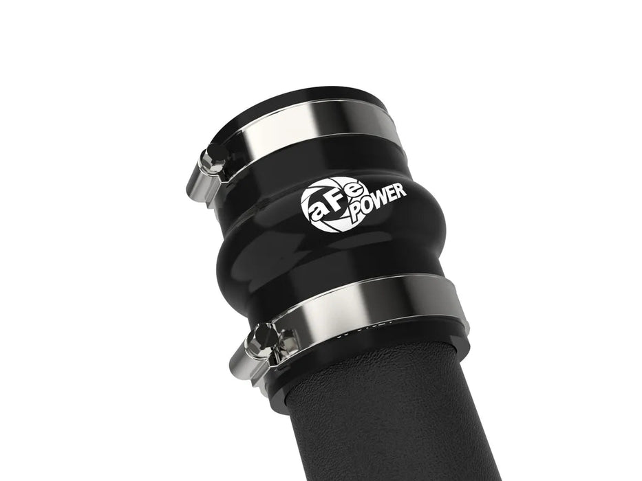 aFe Power BladeRunner 2 - 1/2 IN Aluminum Hot Charge Pipe Black 2022 - 2024 WRX / 2020 - 2024 Outback 2.4L w/ Turbo Engine - 46 - 20668 - B - Subimods.com