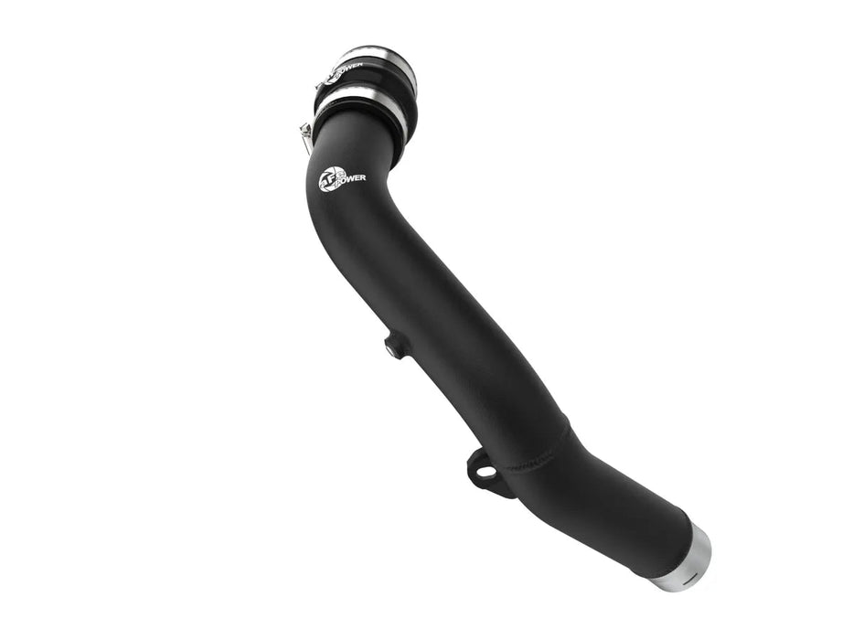 aFe Power BladeRunner 2 - 1/2 IN Aluminum Hot Charge Pipe Black 2022 - 2024 WRX / 2020 - 2024 Outback 2.4L w/ Turbo Engine - 46 - 20668 - B - Subimods.com