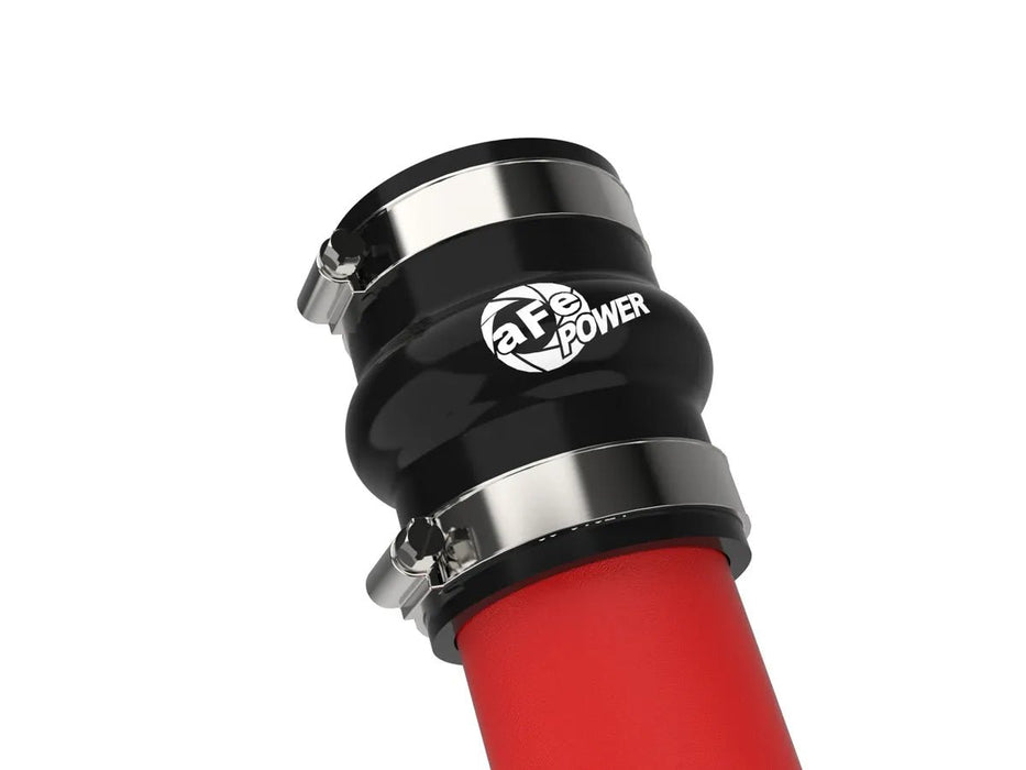 aFe Power BladeRunner 2 - 1/2 IN Aluminum Hot Charge Pipe Red 2022 - 2024 WRX / 2020 - 2024 Outback 2.4L w/ Turbo Engine - 46 - 20668 - R - Subimods.com