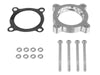 aFe Power 'Silver Bullet' Throttle Body Spacer Silver 2013 - 2021 BRZ / 2013 - 2016 FRS / 2017 - 2021 GT86 - 46 - 38009 - Subimods.com