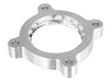 aFe Power 'Silver Bullet' Throttle Body Spacer Silver 2013 - 2021 BRZ / 2013 - 2016 FRS / 2017 - 2021 GT86 - 46 - 38009 - Subimods.com