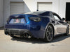 aFe Power Takeda 2 - 1/2" 304 Stainless Steel Cat - Back Exhaust System w/ Blue Flame Tips 2013 - 2021 BRZ / 2013 - 2016 FRS / 2017 - 2021 GT86 - 49 - 36023 - L - Subimods.com