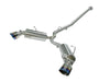 aFe Power Takeda 2 - 1/2" 304 Stainless Steel Cat - Back Exhaust System w/ Blue Flame Tips 2013 - 2021 BRZ / 2013 - 2016 FRS / 2017 - 2021 GT86 - 49 - 36023 - L - Subimods.com