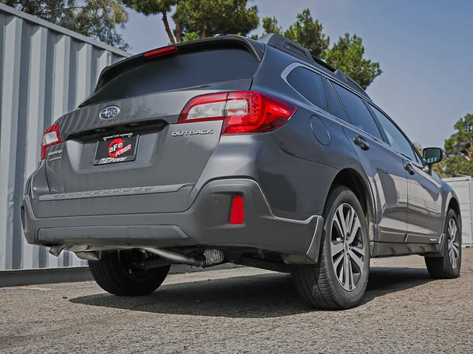 aFe Power Takeda 2 - 1/2 IN 304 Stainless Steel Cat - Back Exhaust System 2015 - 2019 Outback w/ 2.5L Engine - 49 - 36807 - Subimods.com