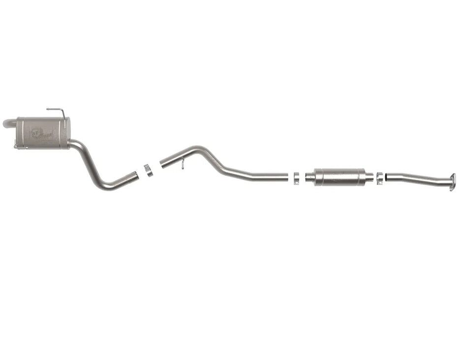 aFe Power Takeda 2 - 1/2 IN 304 Stainless Steel Cat - Back Exhaust System 2015 - 2019 Outback w/ 2.5L Engine - 49 - 36807 - Subimods.com