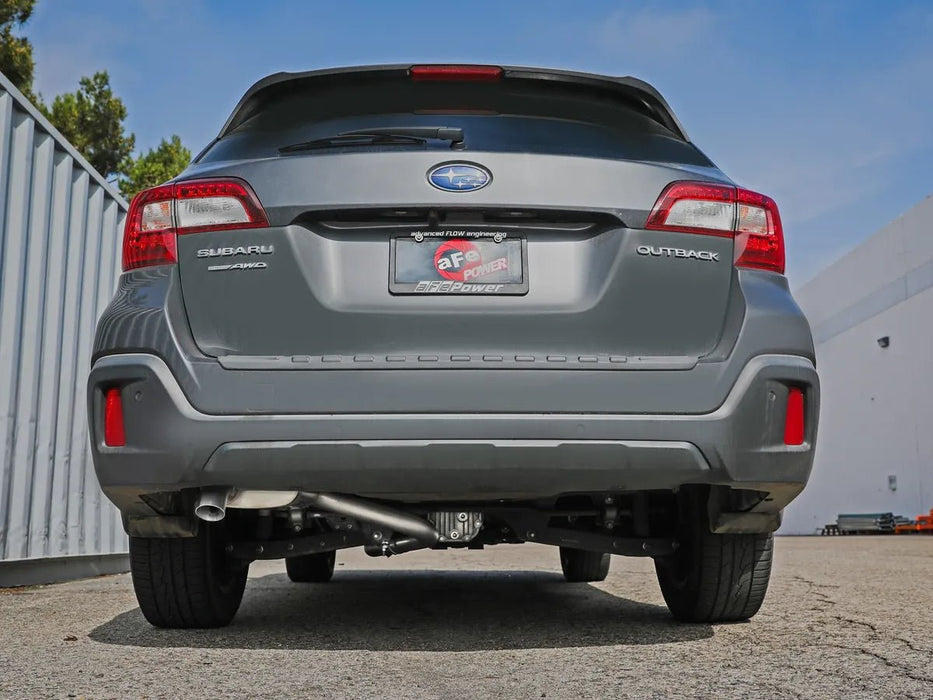 aFe Power Takeda 2 - 1/2 IN 304 Stainless Steel Cat - Back Exhaust System 2015 - 2019 Outback w/ 2.5L Engine - 49 - 36807 - Subimods.com