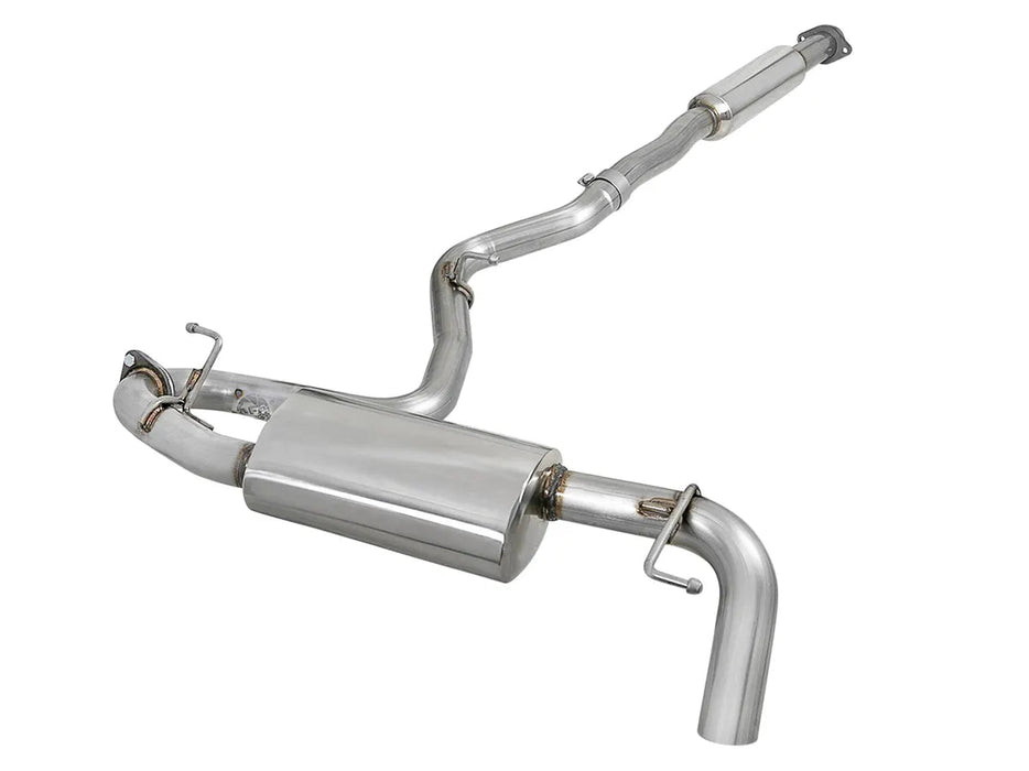 aFe Power Takeda 2 - 1/2 IN 304 Stainless Steel Cat - Back Exhaust System 2017 - 2023 Impreza Hatch w/ 2.0L Engine / 2018 - 2023 Crosstrek w/ 2.0L Engine - 49 - 36803 - Subimods.com