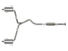 aFe Power Takeda 2 - 1/2 IN to 2 - 1/4 IN 304 Stainless Steel Cat - Back Exhaust System 2020 - 2024 Outback w/ 2.4L Turbo Engine - 49 - 36805 - Subimods.com