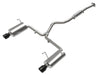 aFe Power Takeda 2 - 1/2 IN to 2 - 1/4 IN 304 Stainless Steel Cat - Back Exhaust System w/ Black Tips 2014 - 2018 Forester w/ 2.0L Turbo Engine - 49 - 36804 - B - Subimods.com
