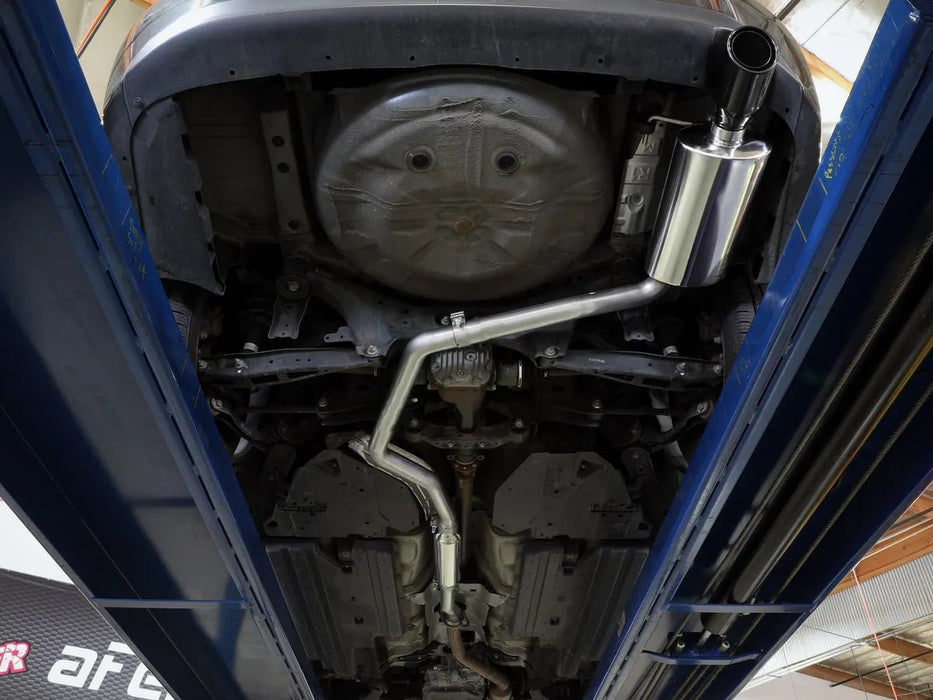 aFe Power Takeda 2 - 1/4 IN 304 Stainless Steel Cat - Back Exhaust System w/ Black Tip 2012 - 2016 Impreza Sedan w/ 2.0L Engine - 49 - 36052 - B - Subimods.com