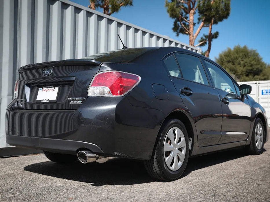 aFe Power Takeda 2 - 1/4 IN 304 Stainless Steel Cat - Back Exhaust System w/ Polished Tip 2012 - 2016 Impreza Sedan w/ 2.0L Engine - 49 - 36052 - P - Subimods.com