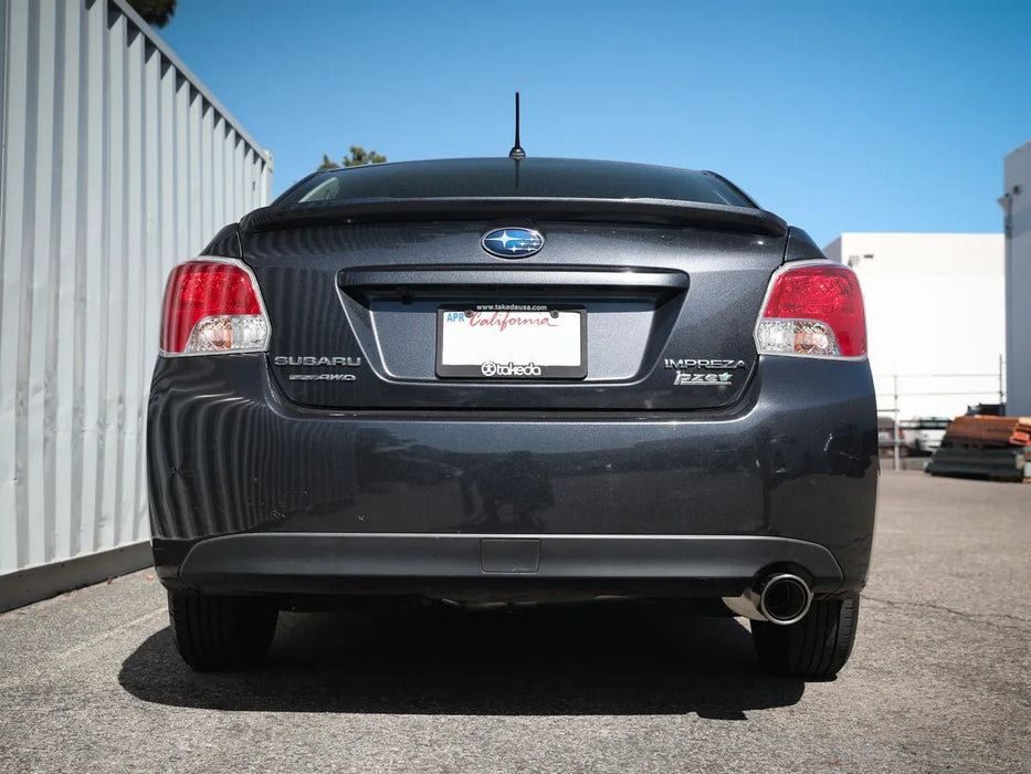 aFe Power Takeda 2 - 1/4 IN 304 Stainless Steel Cat - Back Exhaust System w/ Polished Tip 2012 - 2016 Impreza Sedan w/ 2.0L Engine - 49 - 36052 - P - Subimods.com