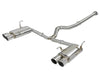 aFe Power Takeda 304 Stainless Steel Cat - Back Exhaust System w/ Polished Tips 2015 - 2021 WRX / 2015 - 2021 STI - 49 - 36801 - P - Subimods.com