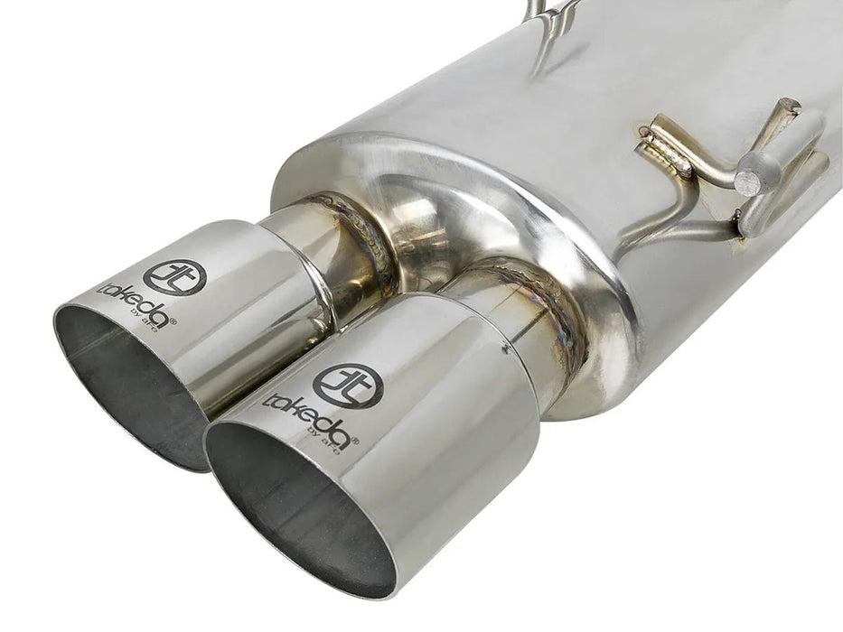 aFe Power Takeda 304 Stainless Steel Cat - Back Exhaust System w/ Polished Tips 2015 - 2021 WRX / 2015 - 2021 STI - 49 - 36801 - P - Subimods.com