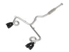 aFe Power Takeda Stainless Steel Cat - Back Exhaust w/ Black Tip 2015 - 2021 WRX / 2015 - 2021 STI - 49-36810-B - Subimods.com