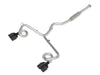 aFe Power Takeda Stainless Steel Cat - Back Exhaust w/ Carbon Fiber Tips 2015 - 2021 WRX / 2015 - 2021 STI - 49-36810-C - Subimods.com