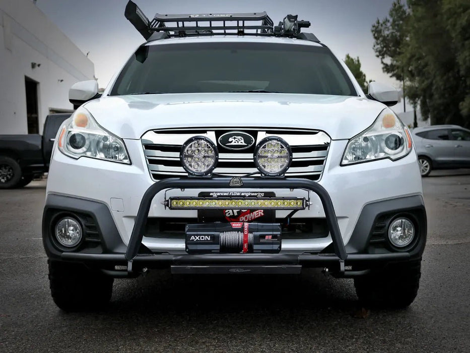 aFe POWER Terra Guard Bumper w/ Winch Mount 2010 - 2014 Outback - 79 - 27010 - Subimods.com