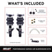 Air Lift Air Suspension Front Kit 2013-2026 BRZ / FRS / 86 - 76006 - Subimods.com