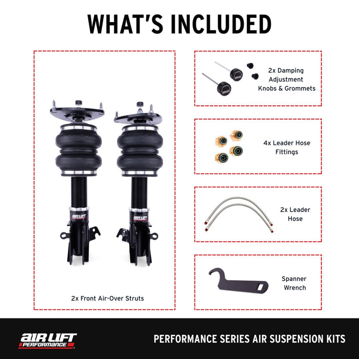 Air Lift Air Suspension Front Kit 2015-2021 WRX / 2015-2021 STI - 76001 - Subimods.com