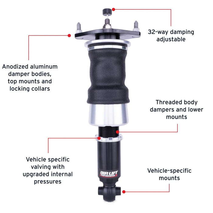 Air Lift Air Suspension Rear Kit 2013-2026 BRZ / FRS / 86 - 76506 - Subimods.com