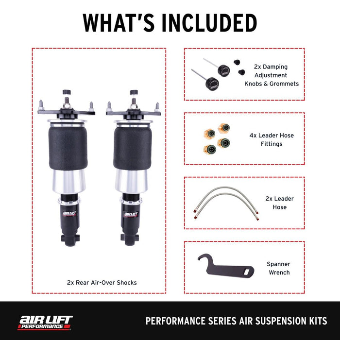 Air Lift Air Suspension Rear Kit 2015-2021 WRX / 2015-2021 STI - 76501 - Subimods.com